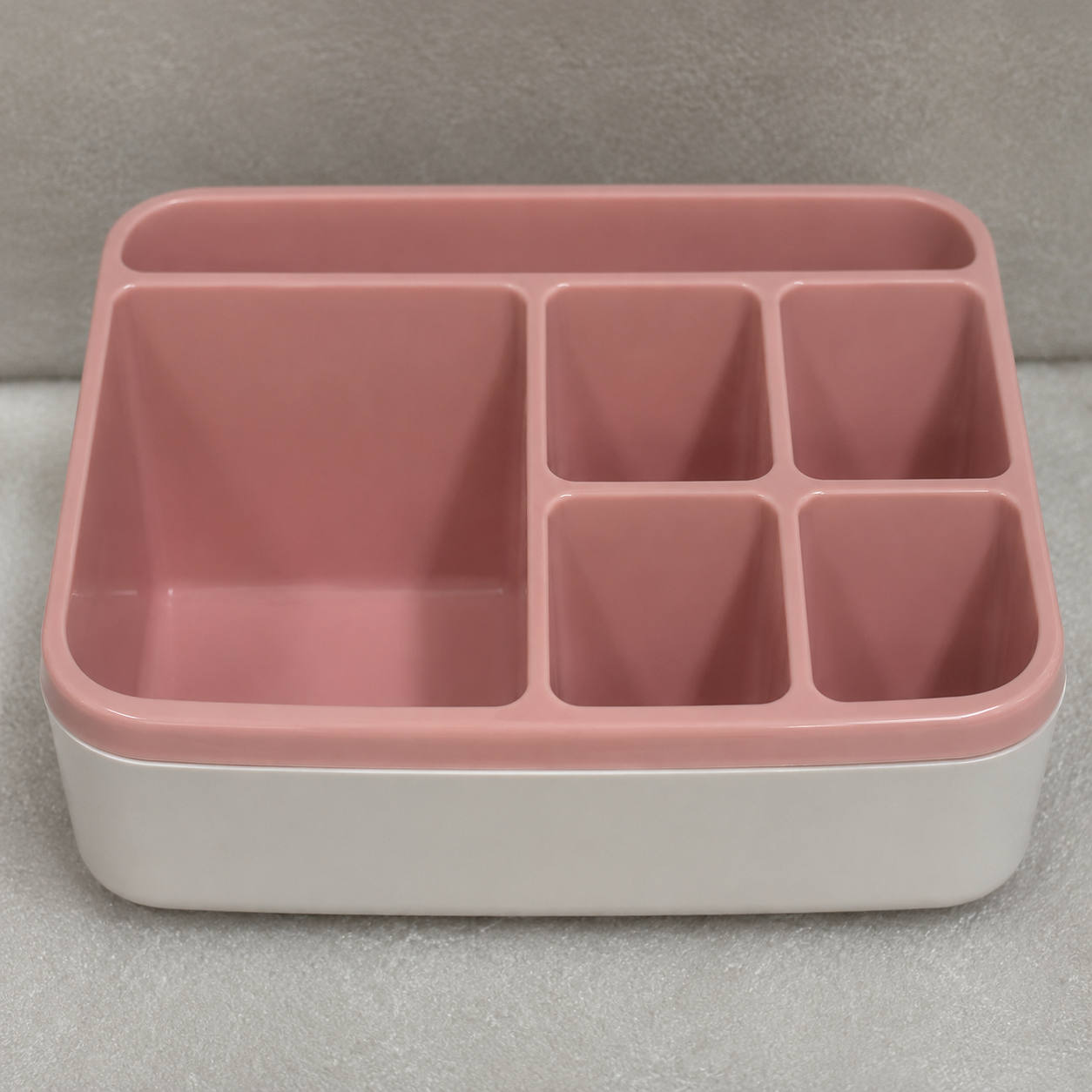 Pink Multi-Compartment Table Organizer (YM802)