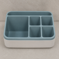 Blue Multi-Compartment Table Organizer (YM802)