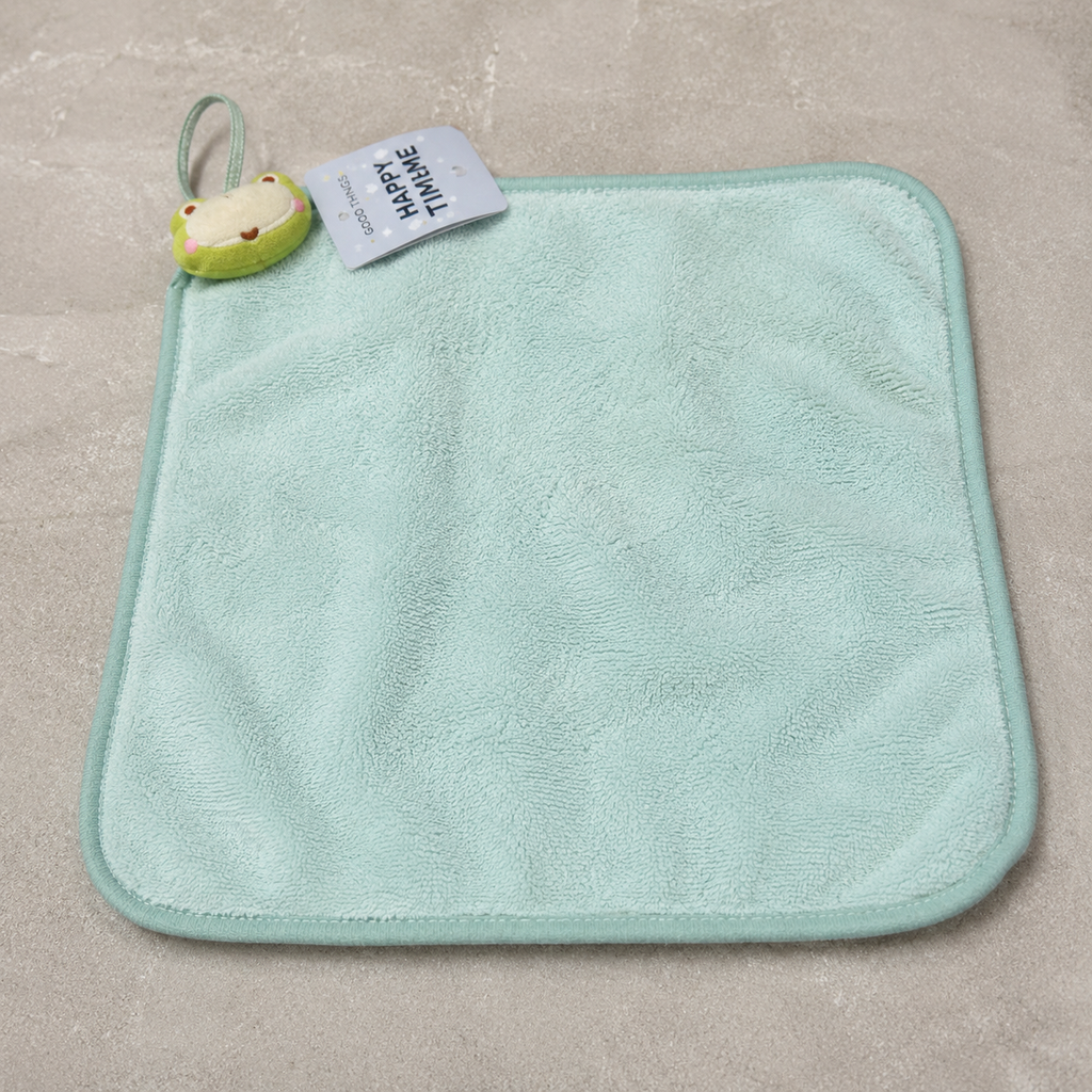 Sky Blue Plush Hand Towel (YM755)