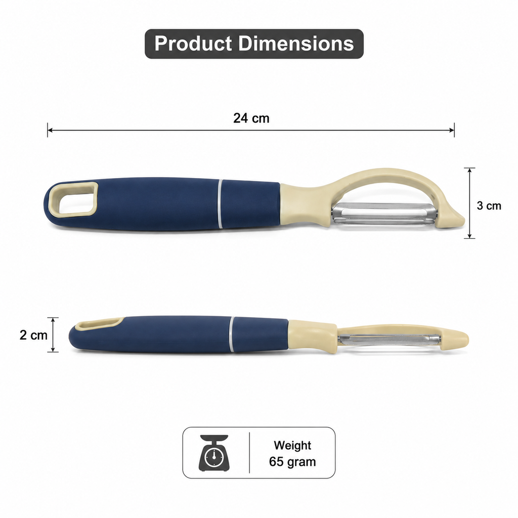 Premium Blue Kitchen Peeler (YM938)