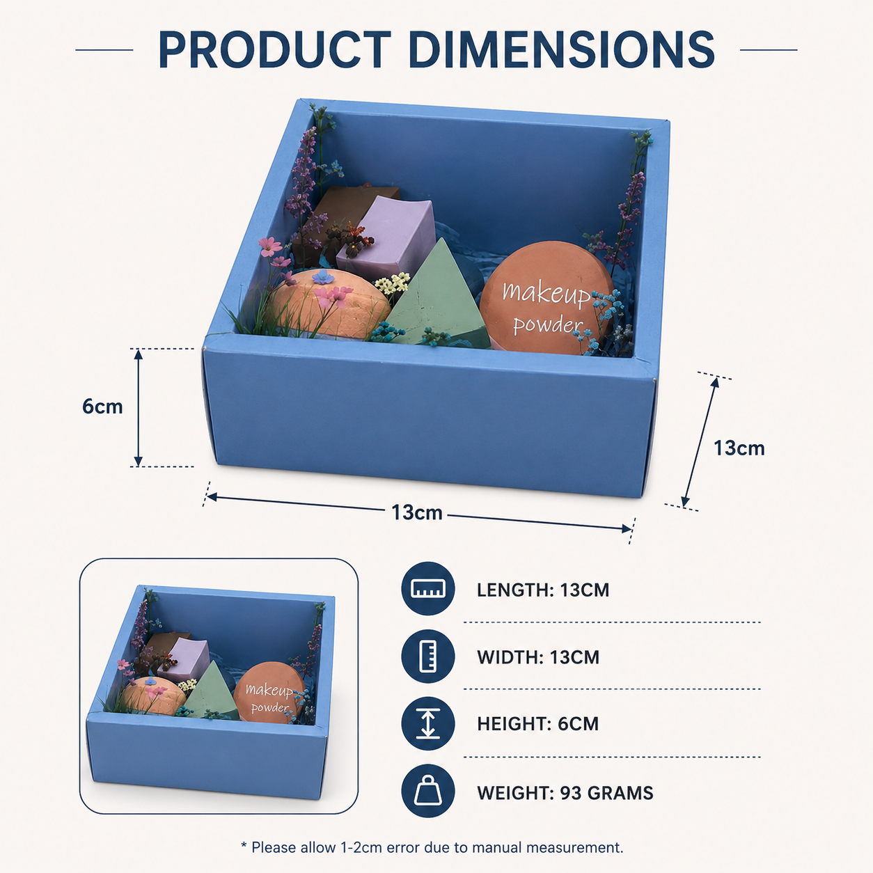 Makeup Accessories Decorative Gift Box (YM961)