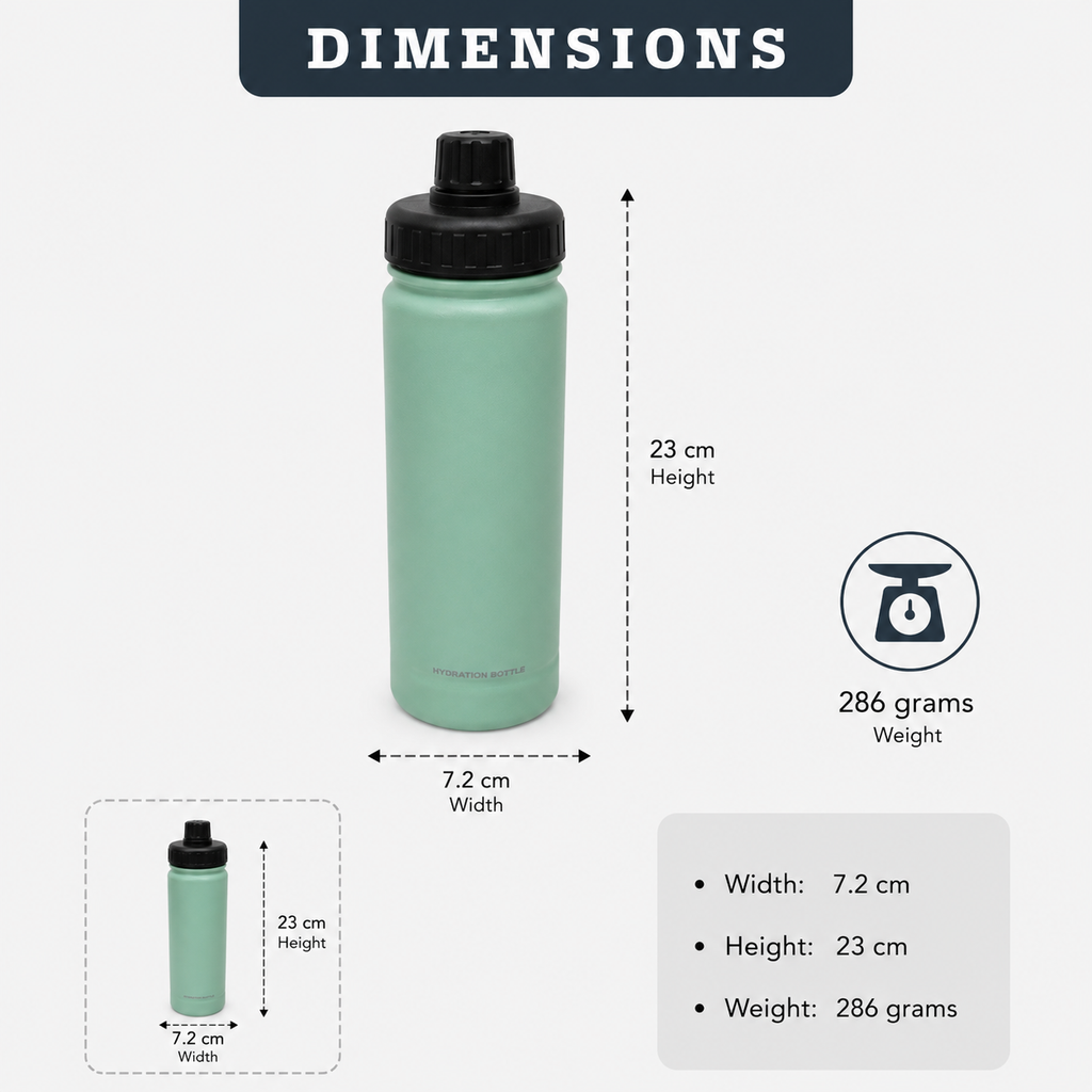 Premium Stainless Steel Sports Water Bottle (YM1991)