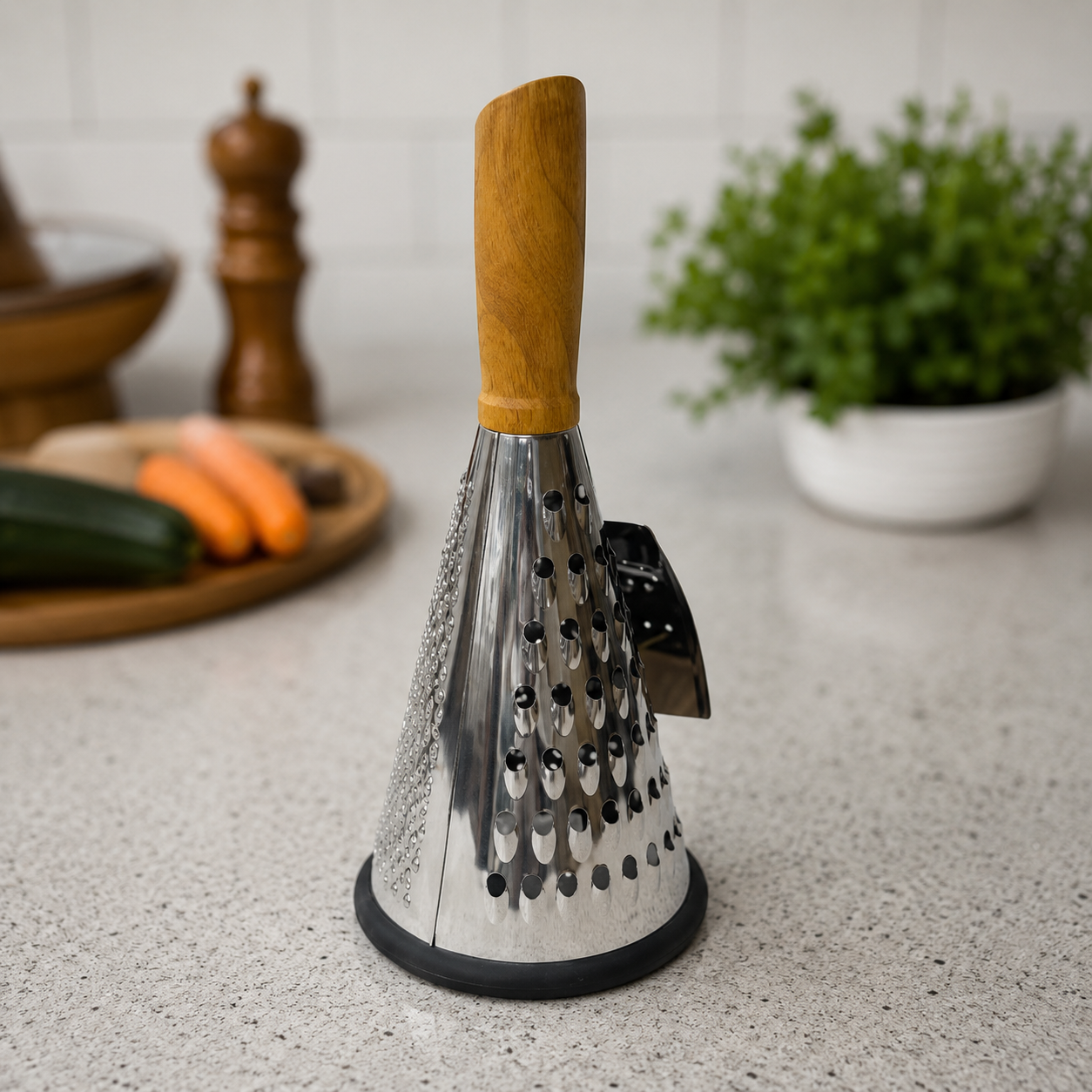 Premium Stainless-Steel Cone Grater (YM198)