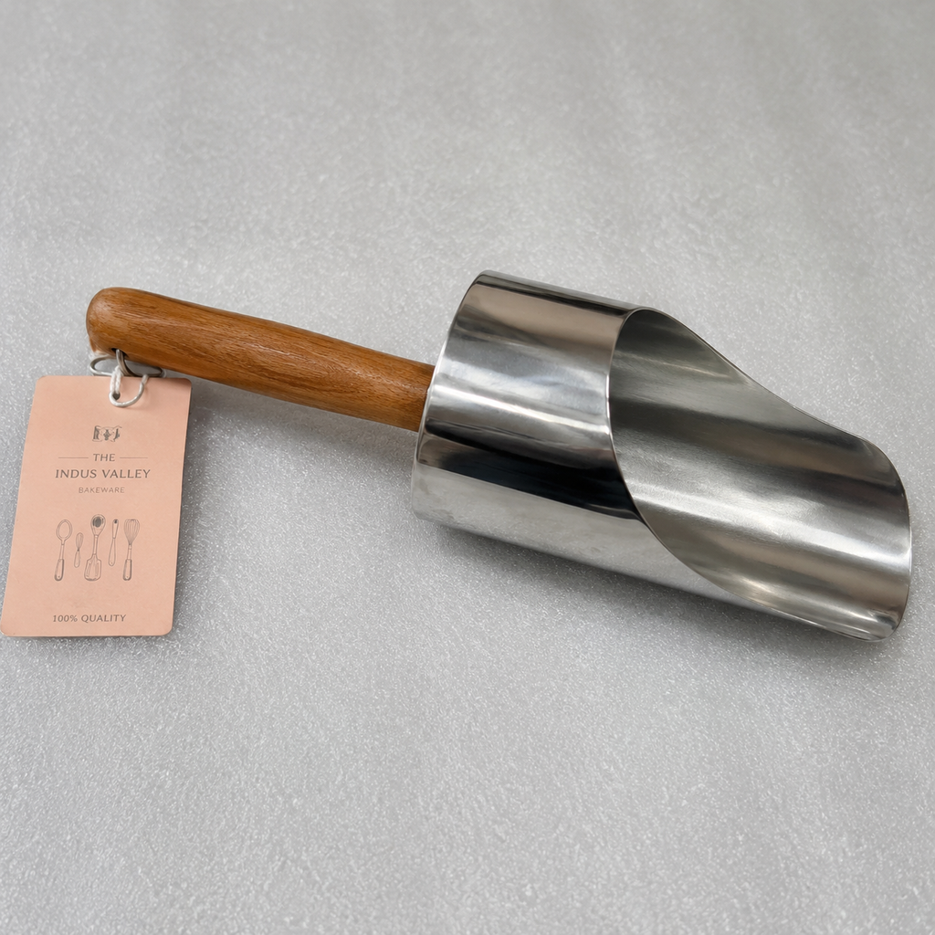 Premium Stainless Steel Kitchen Scoop Tool (YM1639)