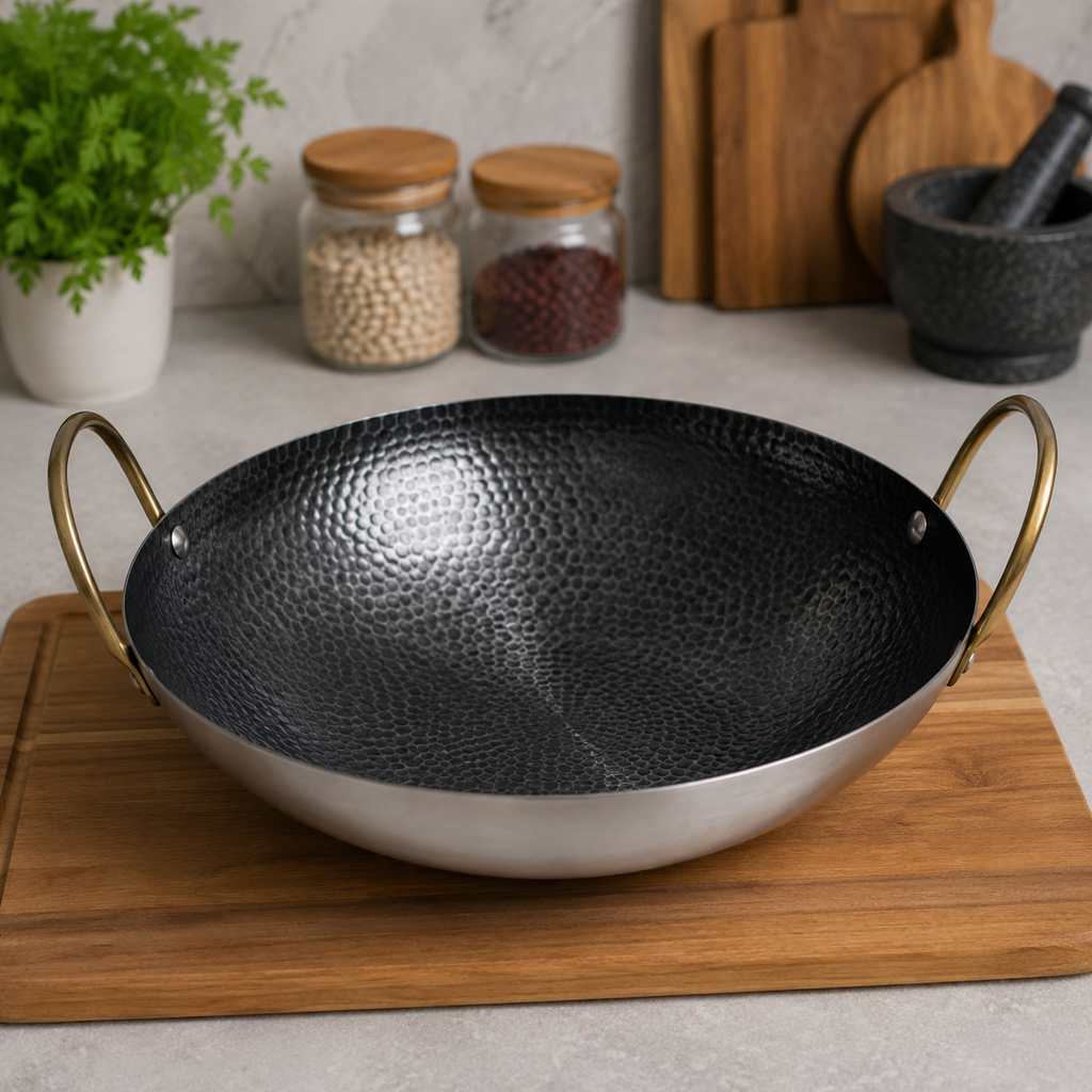 Premium Honeycomb Non-Stick Cookware Kadai (YM1605)