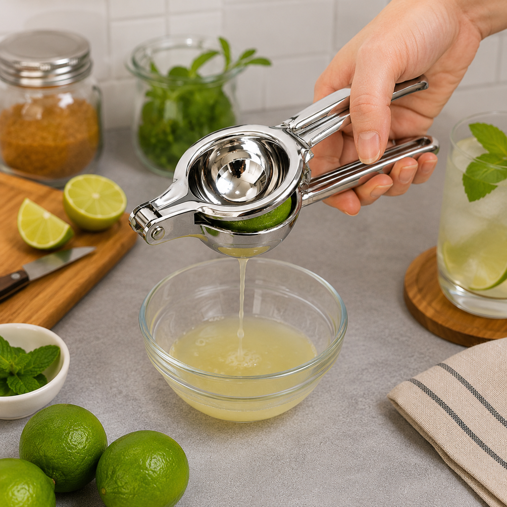 Premium Stainless Steel Lemon Squeezer (YM1077)
