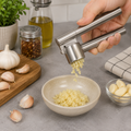 Premium Stainless Steel Garlic Press (YM1079)