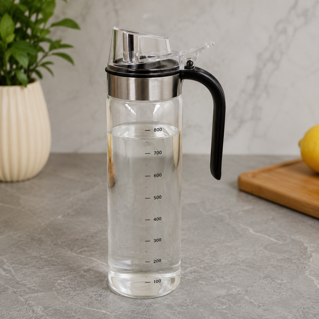 Premium Glass Oil Pourer Bottle (YM052)