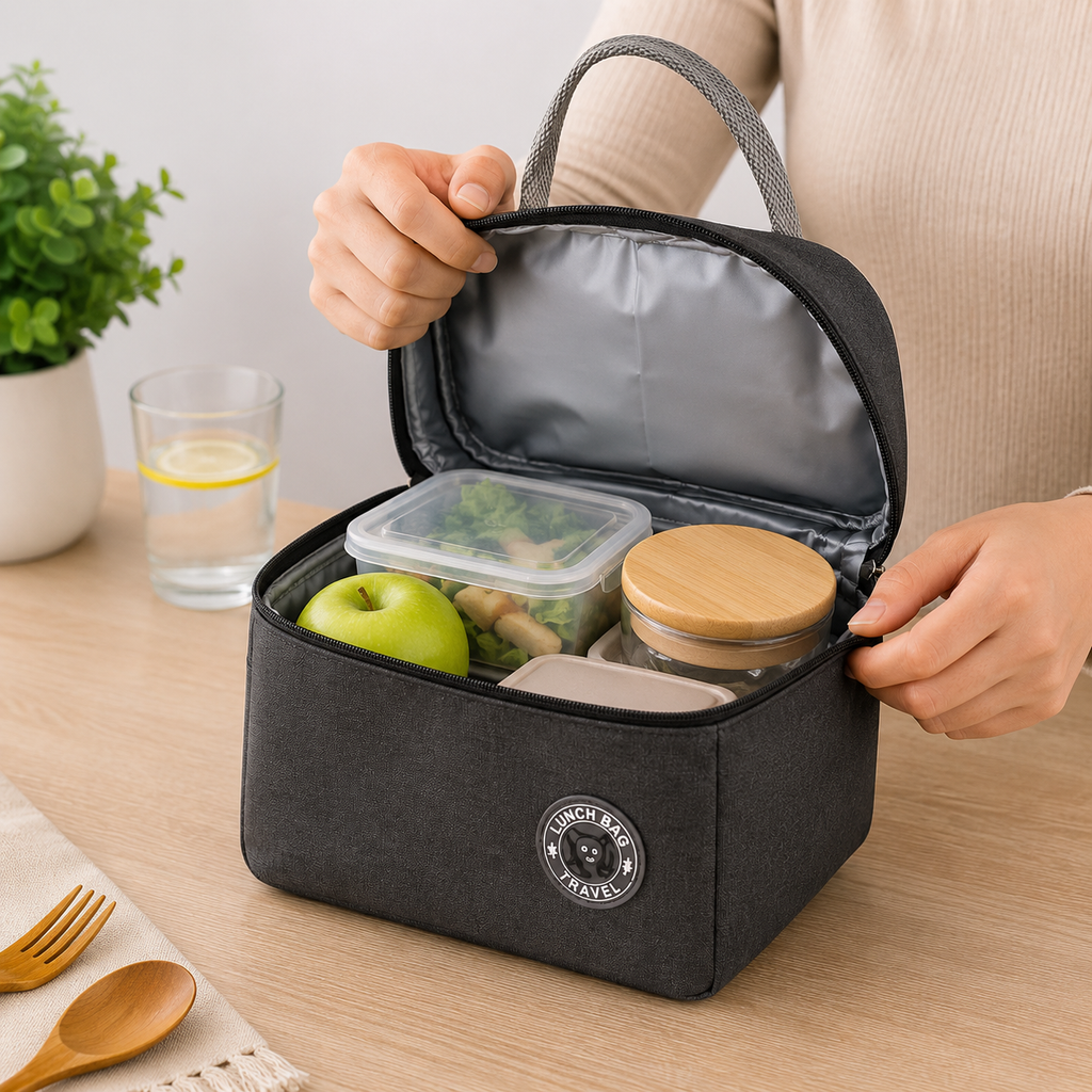 Green Insulated Lunch Bag (TF19)