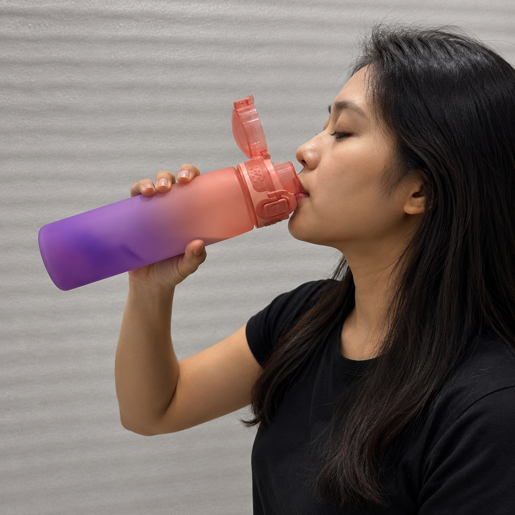 Pink Insulated Sports Water Bottle (YM638)
