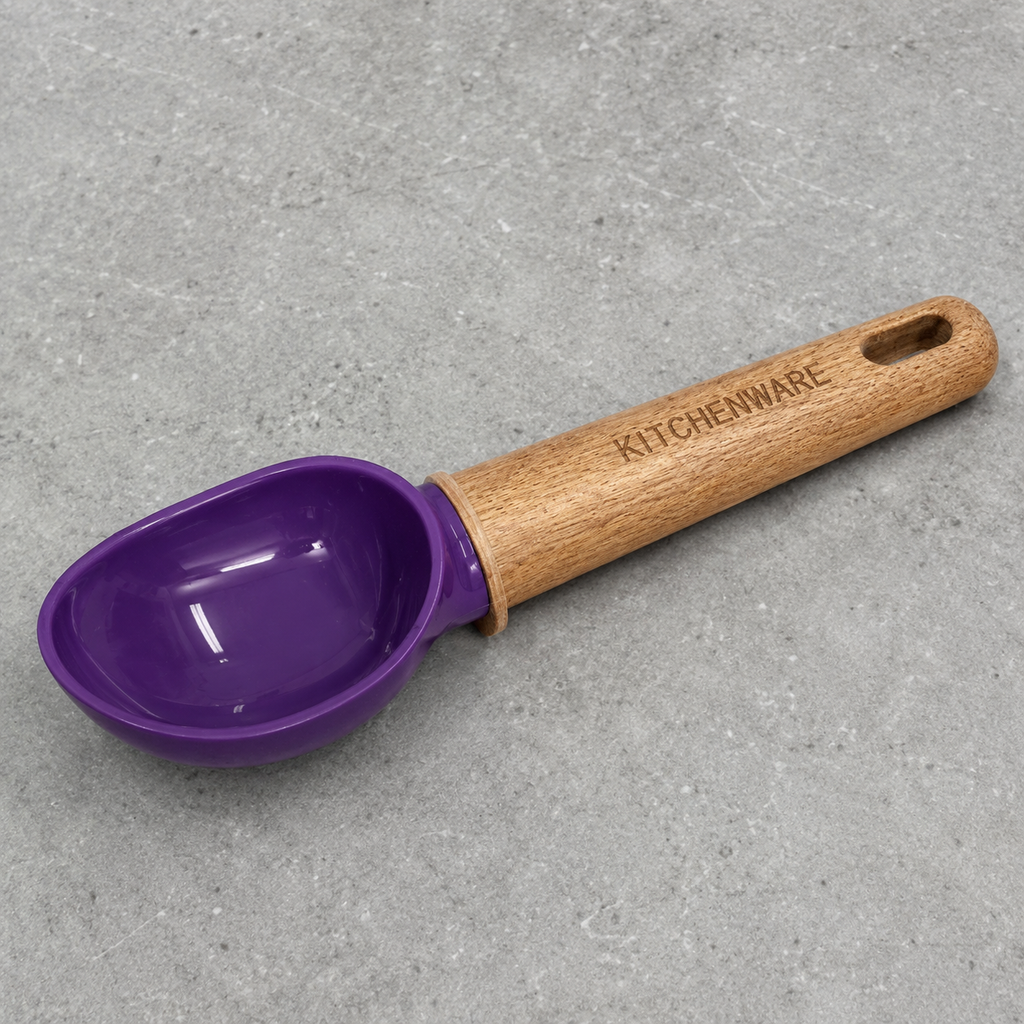 Premium Kitchen Scoop Tool with Wooden Handle (YM1482)