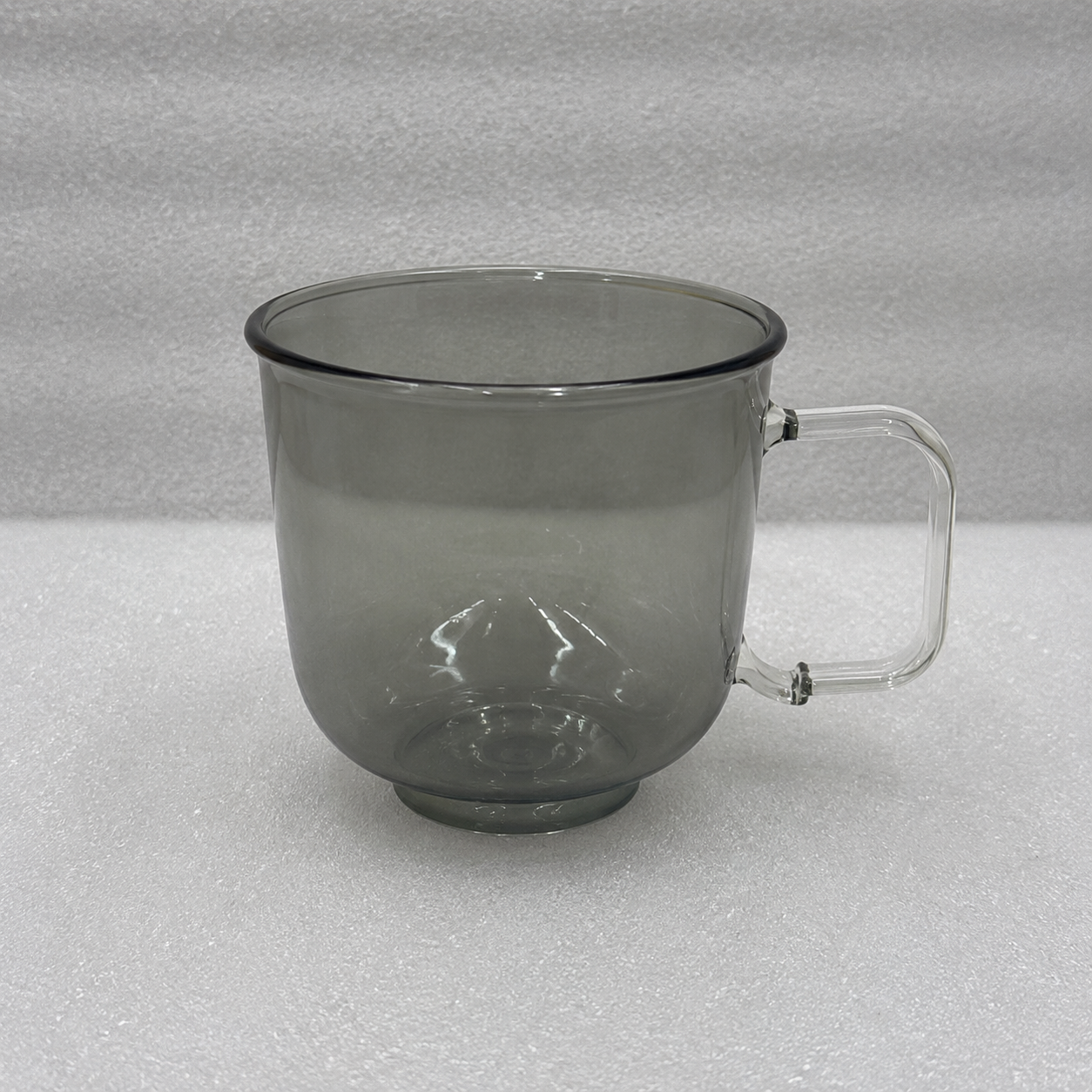 Black Glass Mug with handle (YM1683)