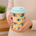 Minimalist Yellow Ceramic Coffee Mug (YM2827)