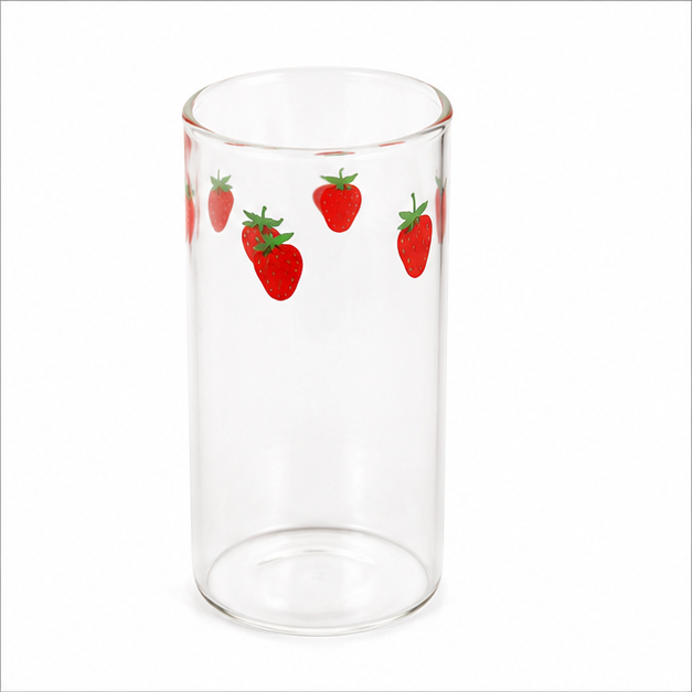Transparent Glass Sipper for Everyday Drinkware Use (YM1559)