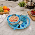 Blue Kids Wooden Cutlery Dining Set (YM487)