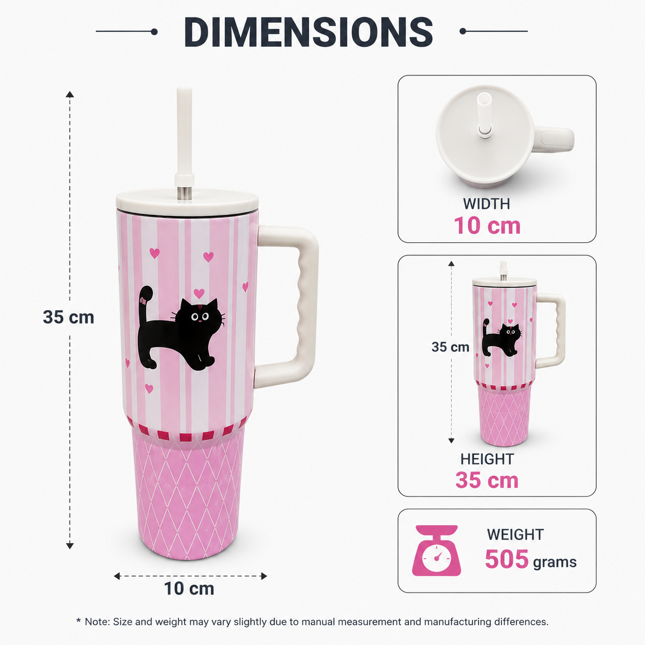 Pink Premium Insulated Tumbler Mug (YM2621)