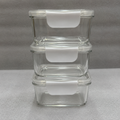 3-Piece Rectangular plastic Food Storage Container Set (YM2771)