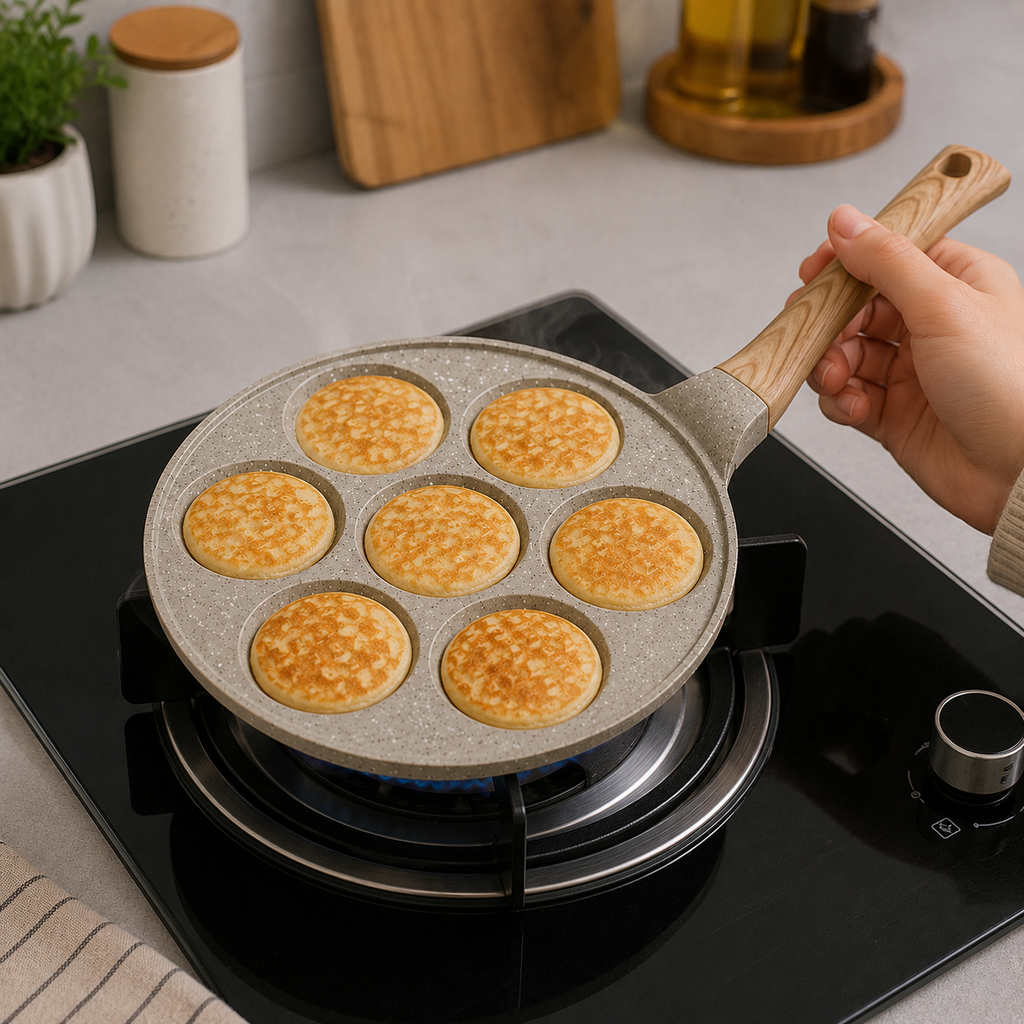 Maifan Stone Multi-Cavity Cooking Pan (YM1317)