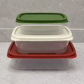 3-Piece Rectangular Plastic Food Storage Container Set (YM535)