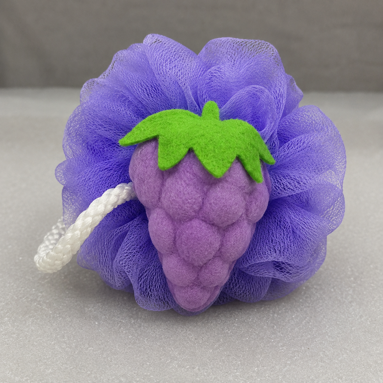 Purple Grape Bath Sponge Loofah Pouf (YM739)