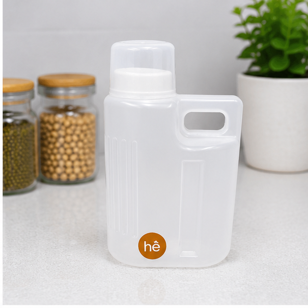 1400ML Measuring Storage Jar Transparent (YM2778)