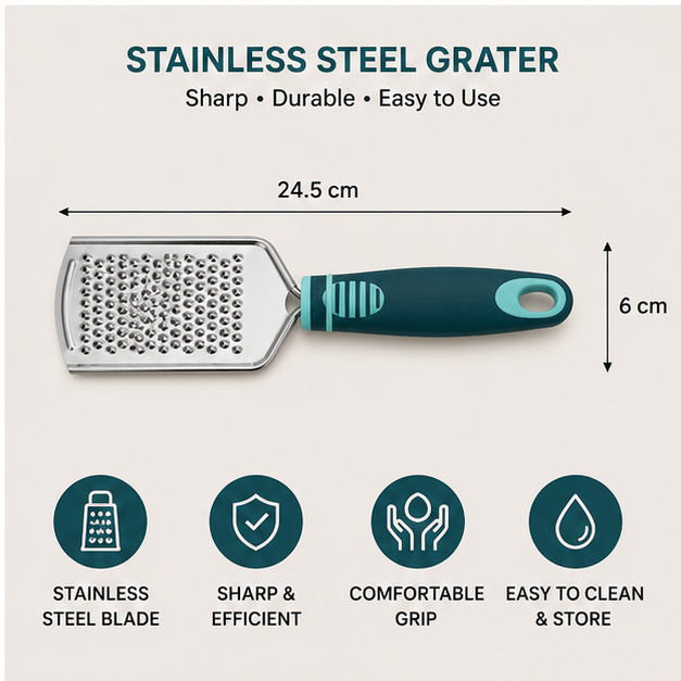 Blue Stainless Steel Vegetable Grater (YM096)