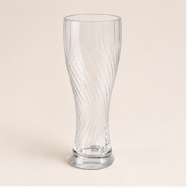 Transparent Glass Beer Glass (YM1400)