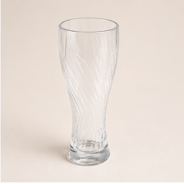 Transparent Glass Beer Glass (YM1400)
