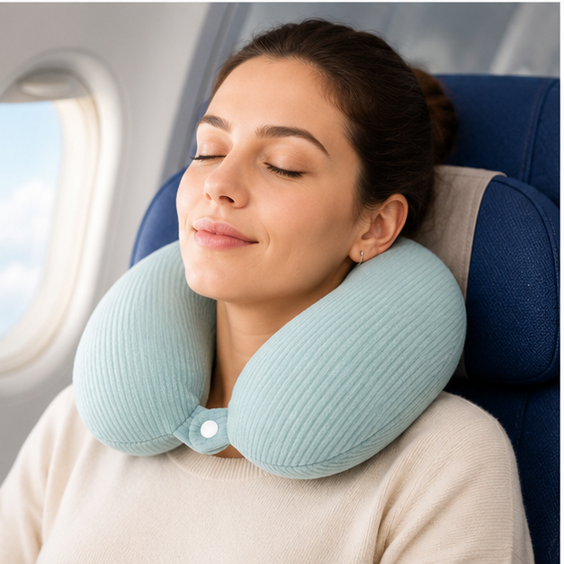 Aqua Neck Pillow for Travel and Everyday Comfort (YM1859)