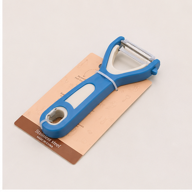 Blue Vegetable Peeler for Kitchen Use (YM943)
