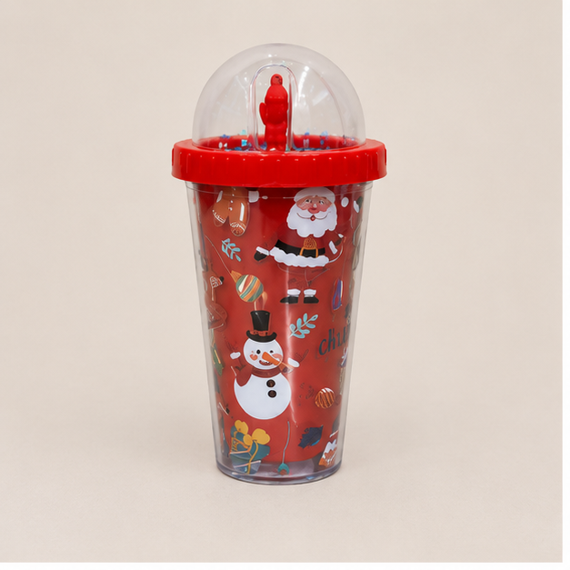 Red Plastic Water Bottle for Daily Use (YM654)