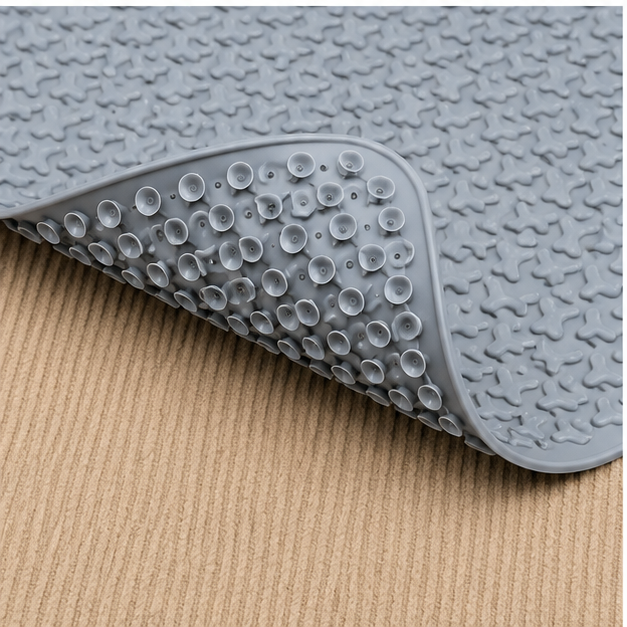 Grey Non-Slip Floor Mat for Bathroom and Kitchen (YM230)