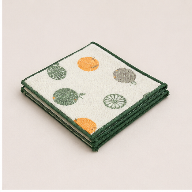 Green Dish Towel Set of 3 (YM356)