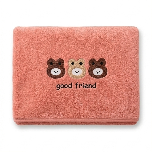 Towel Pink Kids Towel (YM1212)