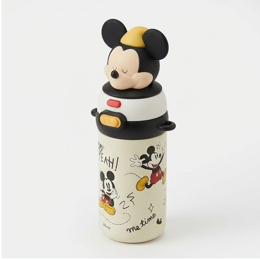 Mickey Mouse Kids Sipper Bottle 500ML Black (YM1520)