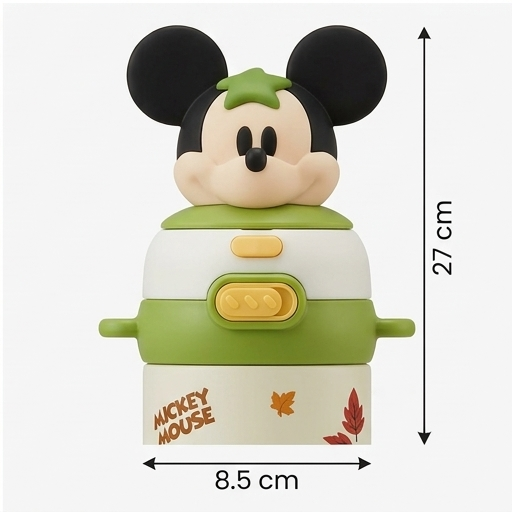 Mickey Mouse Kids Sipper Bottle 500ML Green (YM1520)