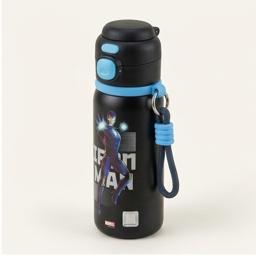 Black Kids Sipper Bottle 500ml (YM1509)