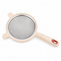 Beige Elite Fine Mesh Hand Strainer (YM1365)