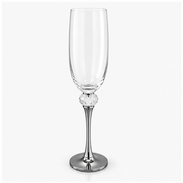 Luxury Crystal Stem Champagne Flute Glass (YM2277)