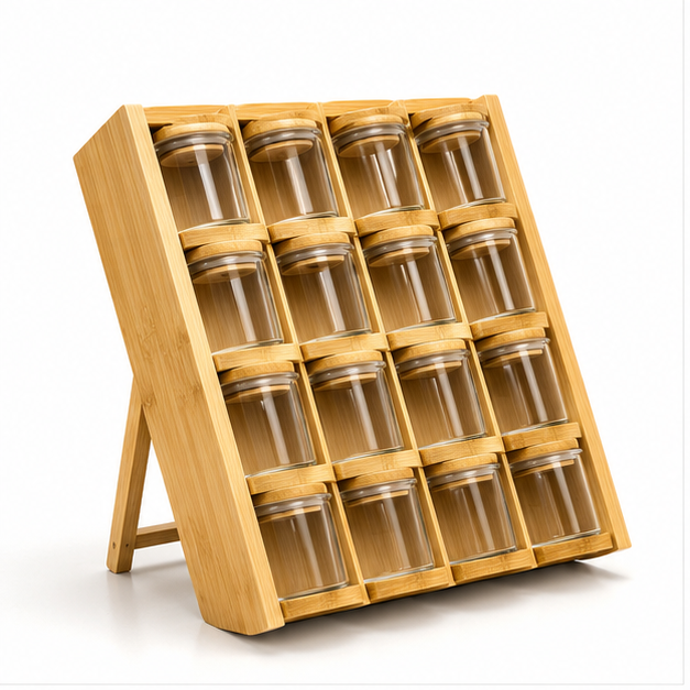 Tiered Spice Organizer Set of 16 (YM2408)