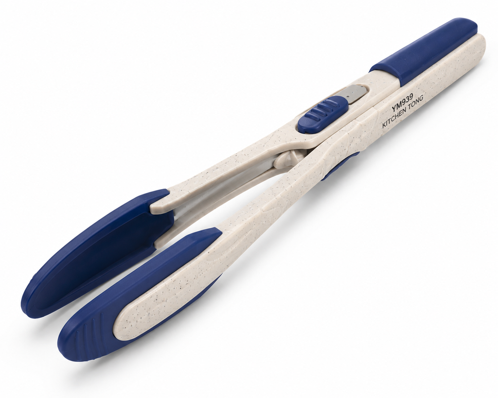 Easy Grip Kitchen Tongs – Blue (YM939)