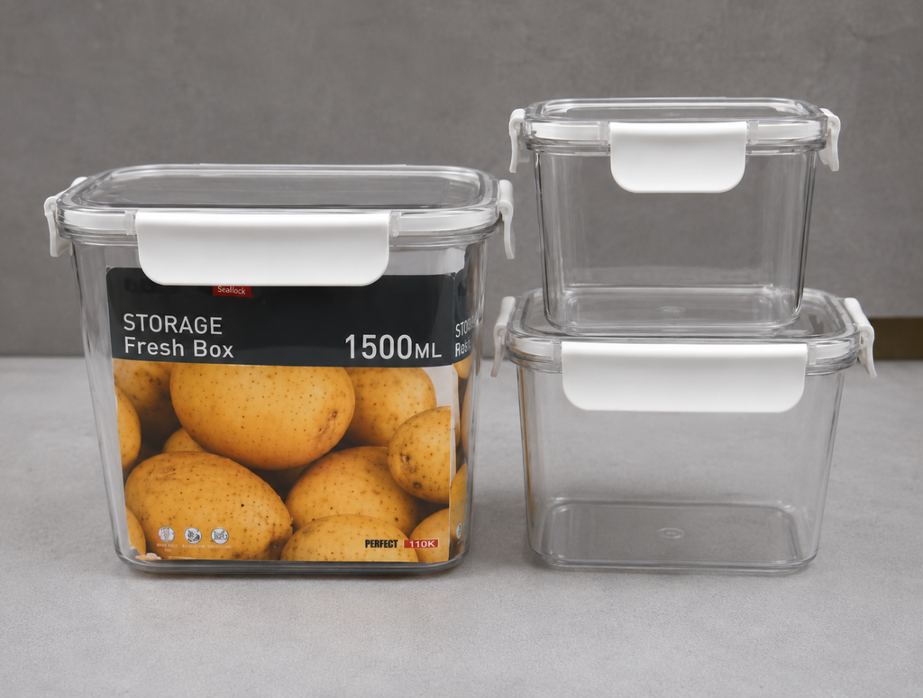 Plastic Food Storage Container Set(YM679)