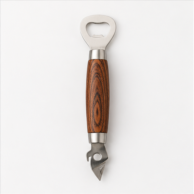 Brown Stainless Steel Bottle Opener (YM108)