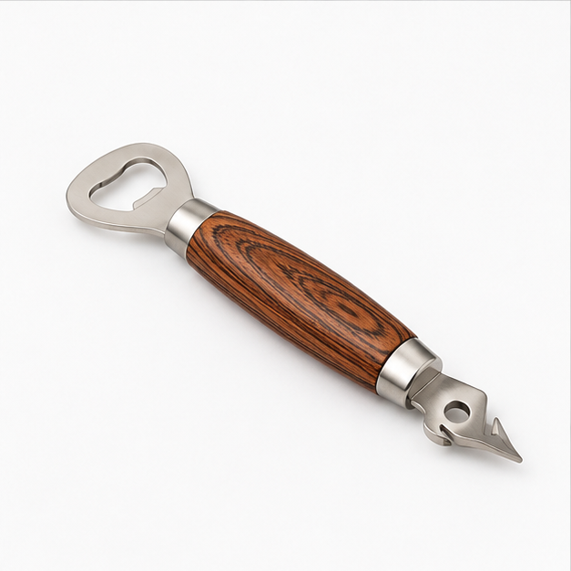 Brown Stainless Steel Bottle Opener (YM108)