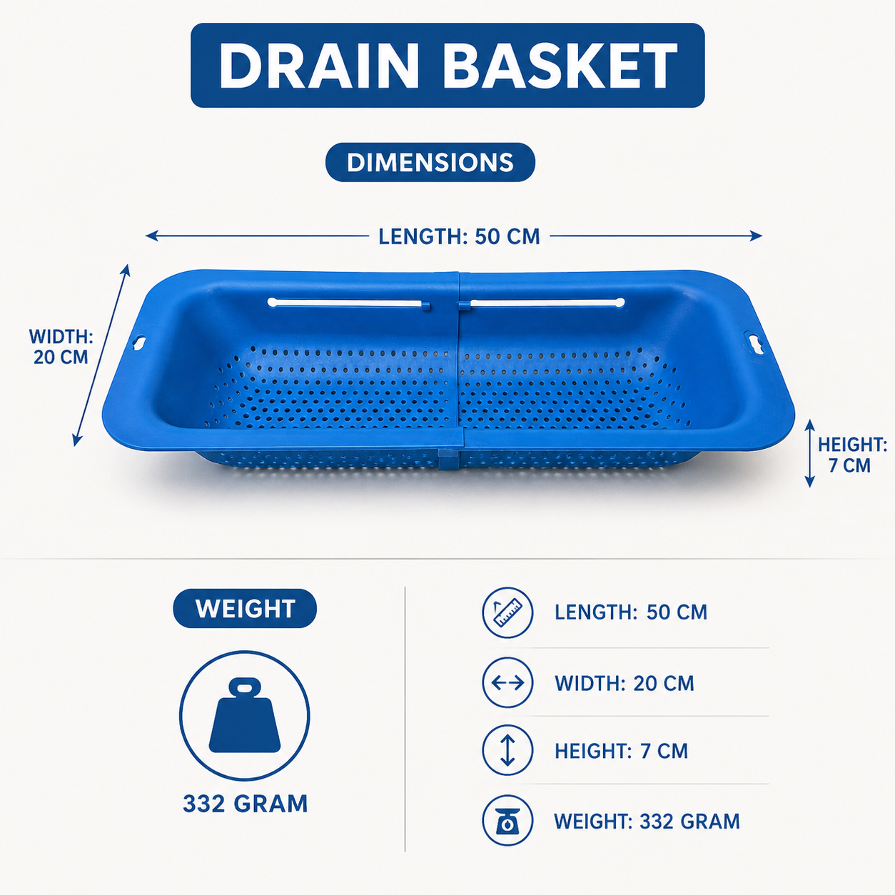 Expandable Kitchen Sink Drain Basket(YM2039)