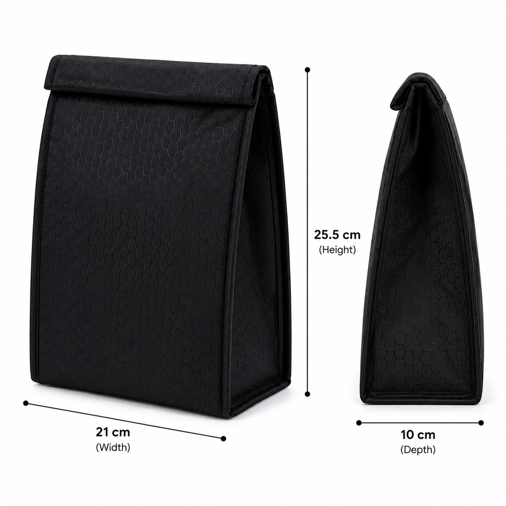 UrbanCarry Insulated Lunch Bag – Black (TA33)