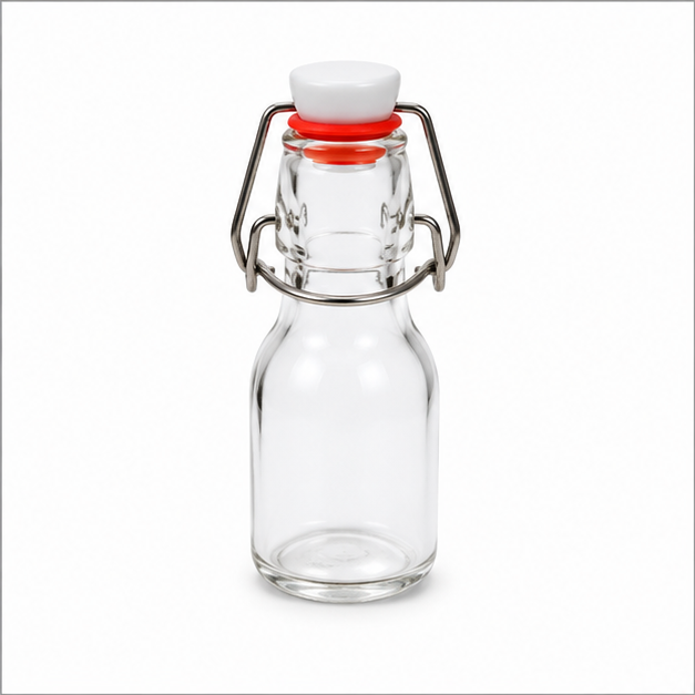 Transparent Minimalistic Glass Bottle 100ml (YM2016)