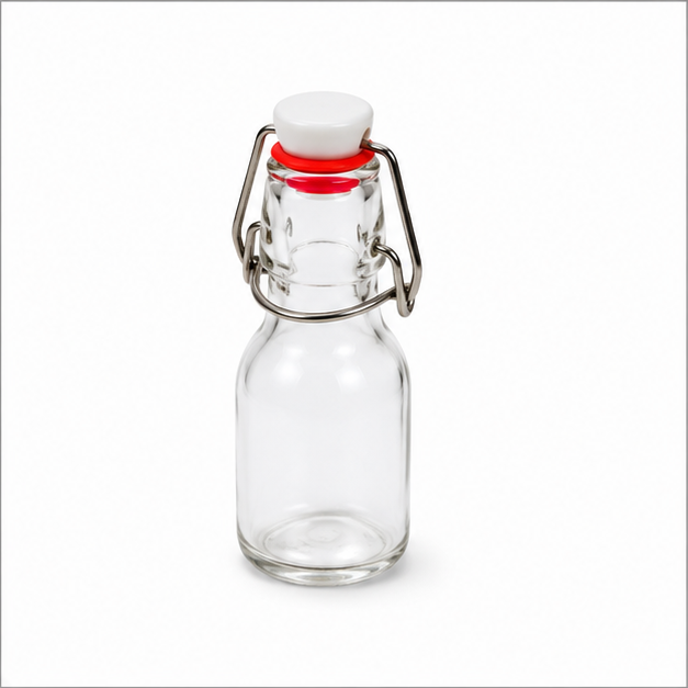 Transparent Minimalistic Glass Bottle 100ml (YM2016)