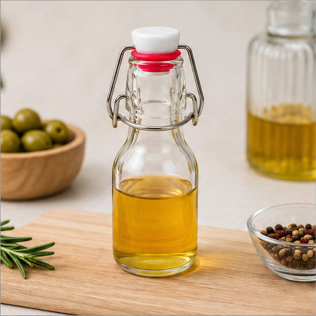Transparent Minimalistic Glass Bottle 100ml (YM2016)