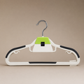 Foldable Anti-Slip Plastic Clothes Hanger(YM435)